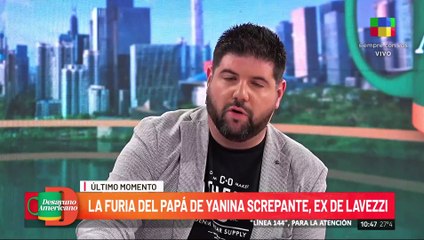 Segundo audio del papá de Yanina Screpante contra el Pocho Lavezzi