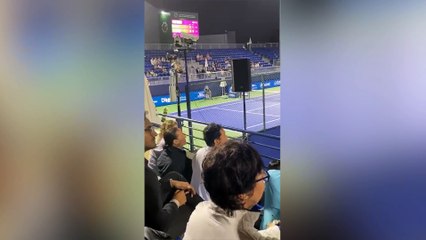 New video shows Emma Raducanu in aftermath of man "exhibiting fixated behaviour"