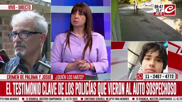 Crimen de Paloma y Josué: citan a declarar al papá y al tío de Paloma