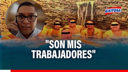 "Son mis trabajadores": Empresario que aparece en foto con presuntos 'Pulpos' rechaza acusación del Mininter
