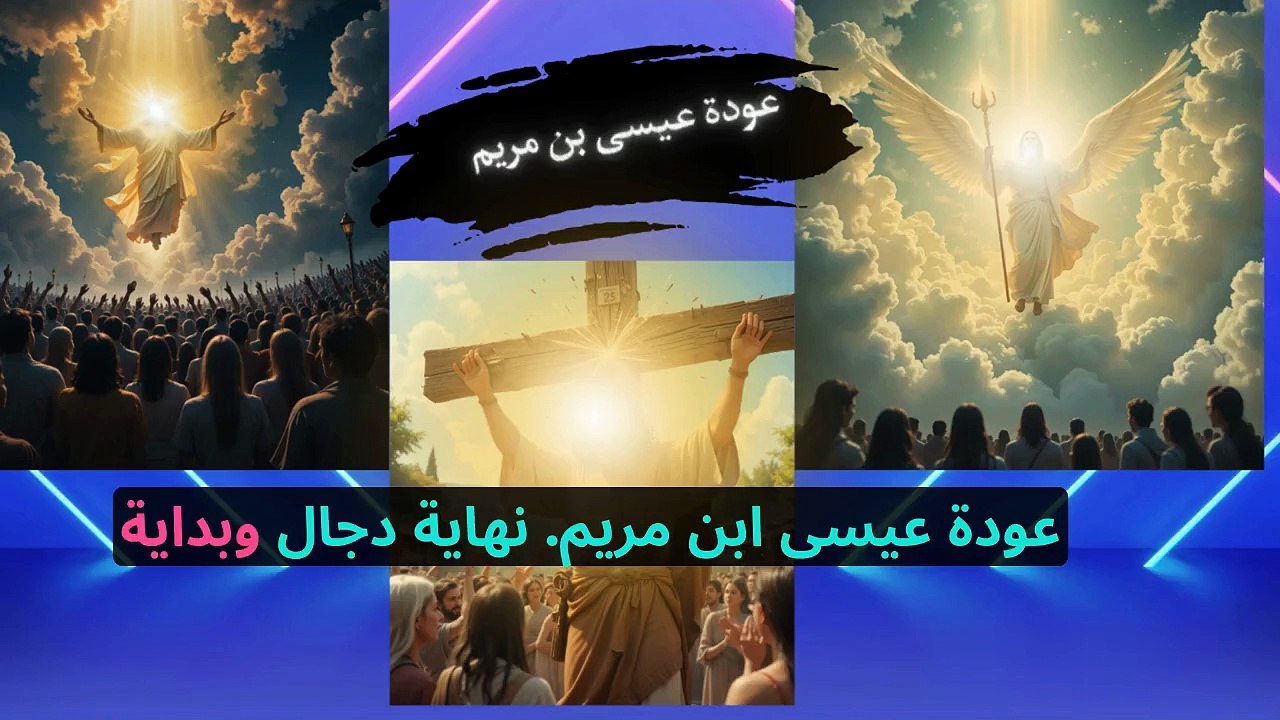 عودة عيسى بن مريم ونهاية الدجال وبداية السلام: أحداث تاريخية تغير العالم- 😢-  #عودة_عيسى #نهاية_الدجال #بداية_السلام #الإسلام #القرآن #الأحاديث_النبويه #المسيح #علامات_الساعة #الدين #الإيمان #التاريخ_الإسلامي #القيامة #الفتن #الآخرة #العدل