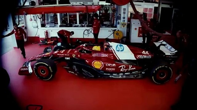 Ferrari - Hamilton et Leclerc tout sourire pour les premiers essais