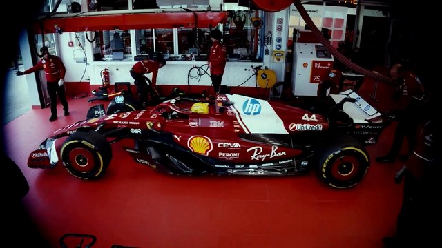 Ferrari - Hamilton et Leclerc tout sourire pour les premiers essais