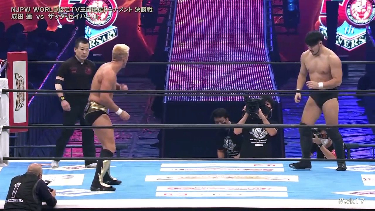 Ren Narita vs Zack Sabre Jr. - NJPW WORLD TV CHAMPIONSHIP TOURNAMENT FINAL: WRESTLE KINGDOM 17 in TOKYO DOME (1/4/2023)