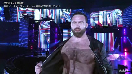 YOSHI-HASHI & Hirooki Goto vs Cash Wheeler & Dax Harwood - IWGP TAG TEAM CHAMPIONSHIP MATCH: WRESTLE KINGDOM 17 in TOKYO DOME (1/4/2023)