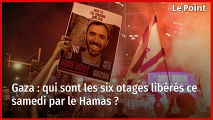 Gaza : qui sont les six otages libérés ce samedi par le Hamas ?