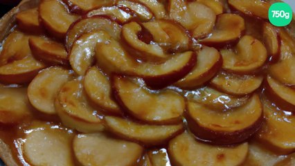 Tarte pommes caramel