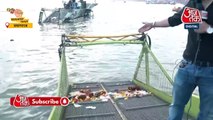 महाकुंभ में मशीनों से साफ हो रहा संगम तट का कचरा, मिनटों में हो जाती है सफाई