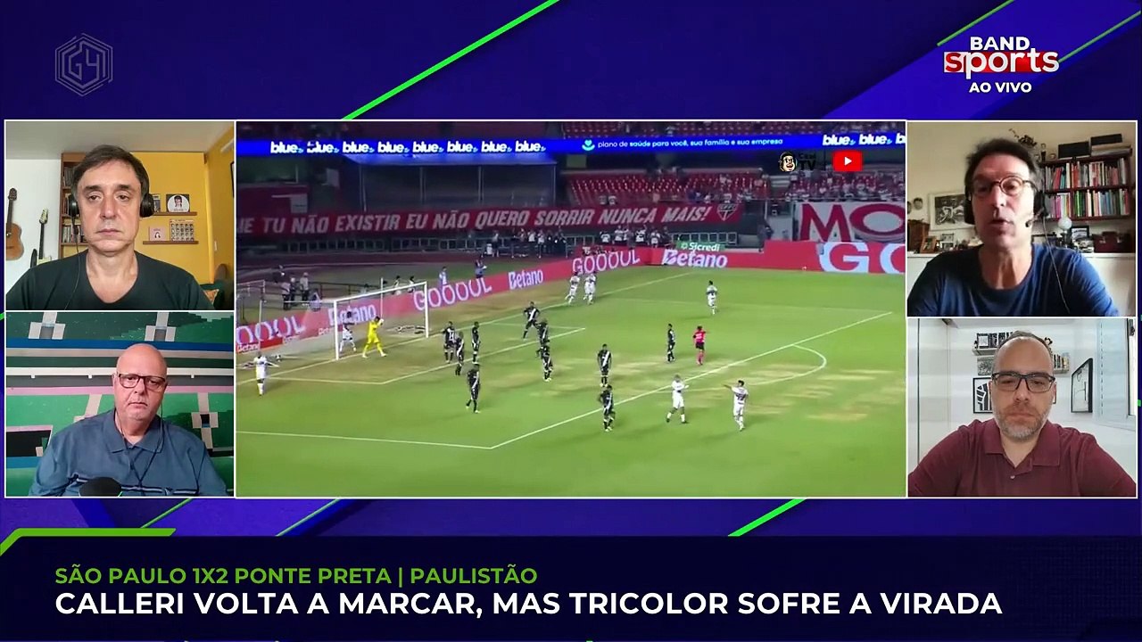 "SÃO PAULO SÓ NÃO ANDOU EM CAMPO CONTRA O PALMEIRAS", AVALIA ARNALDO RIBEIRO NO G4