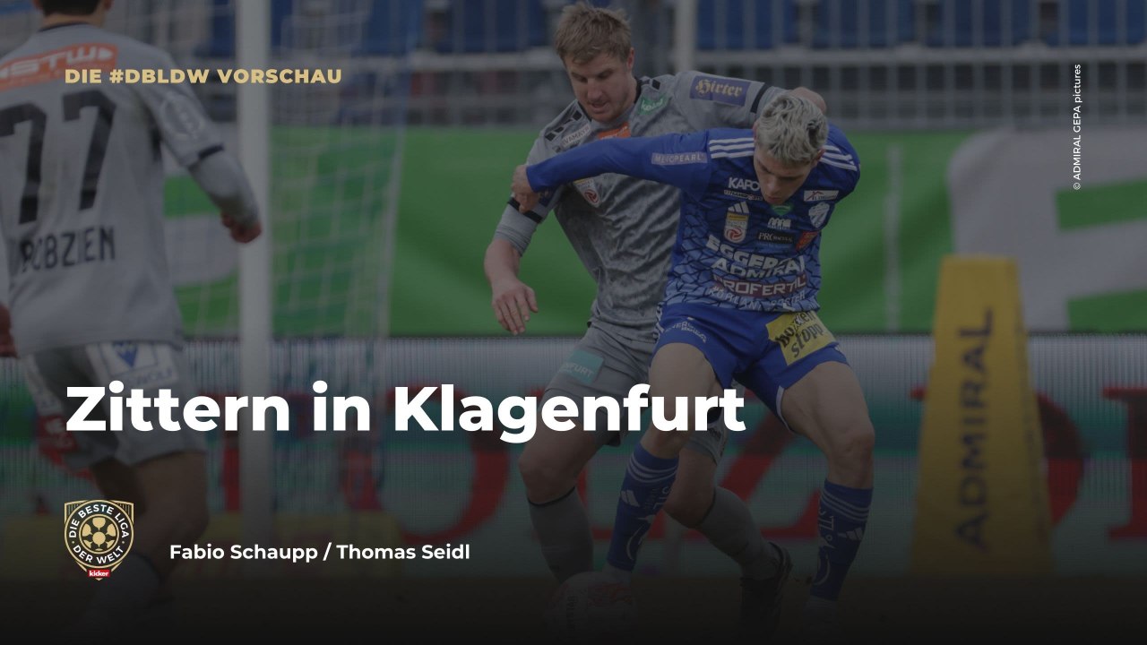 Zittern in Klagenfurt