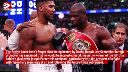 Eddie Hearn says Anthony Joshua dreams to be world champion again