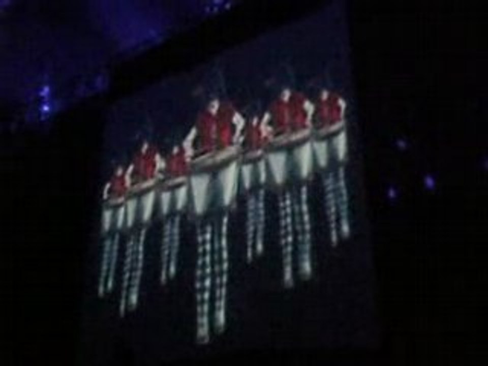 Intro du concert d'Indochine au Rockhall <33333...