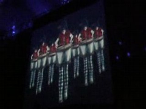 Intro du concert d'Indochine au Rockhall <33333...