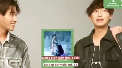 [ENG-INDO SUB] Quick QnA with Perth & Chimon | Perth & Chimon Interview with Mint Magazine