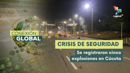 Ataque con explosivos deja seis heridos en Colombia