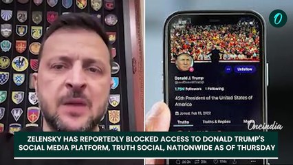 Zelensky’s Brutal Response to Back-to-Back Attacks by Trump; Truth Social App Blocked in Ukraine
