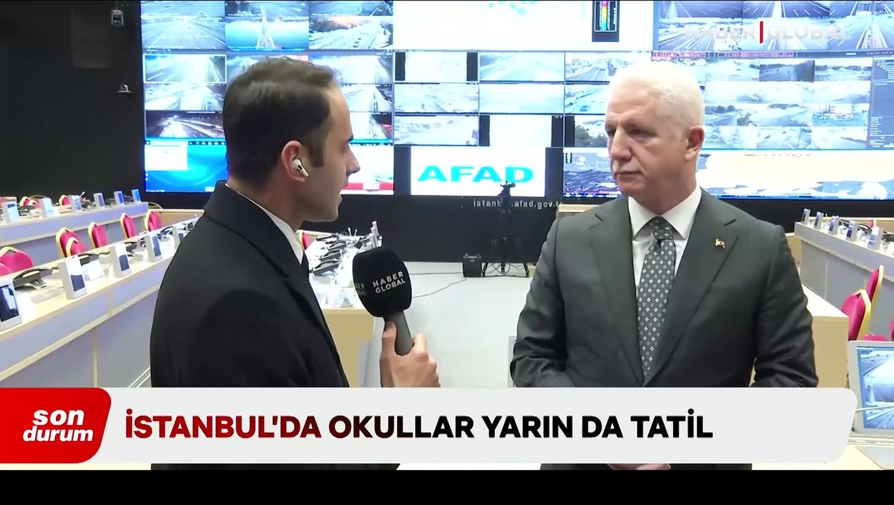 İstanbul Valisi Davut Gül'den tatil açıklaması: "Hareketliliği azaltmak için okulları tatil ettik"