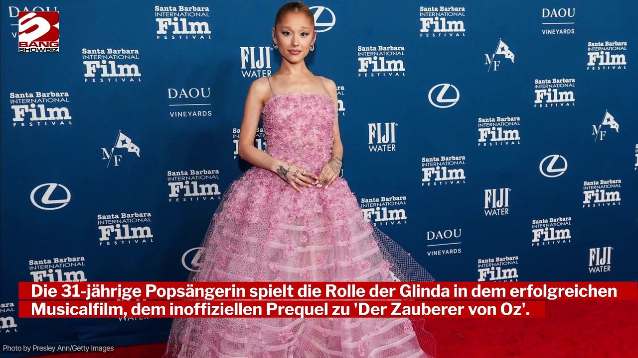 Ariana grande: meditation wegen intensivem drehplan für 'wicked'