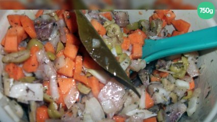 Salade hivernale aux harengs