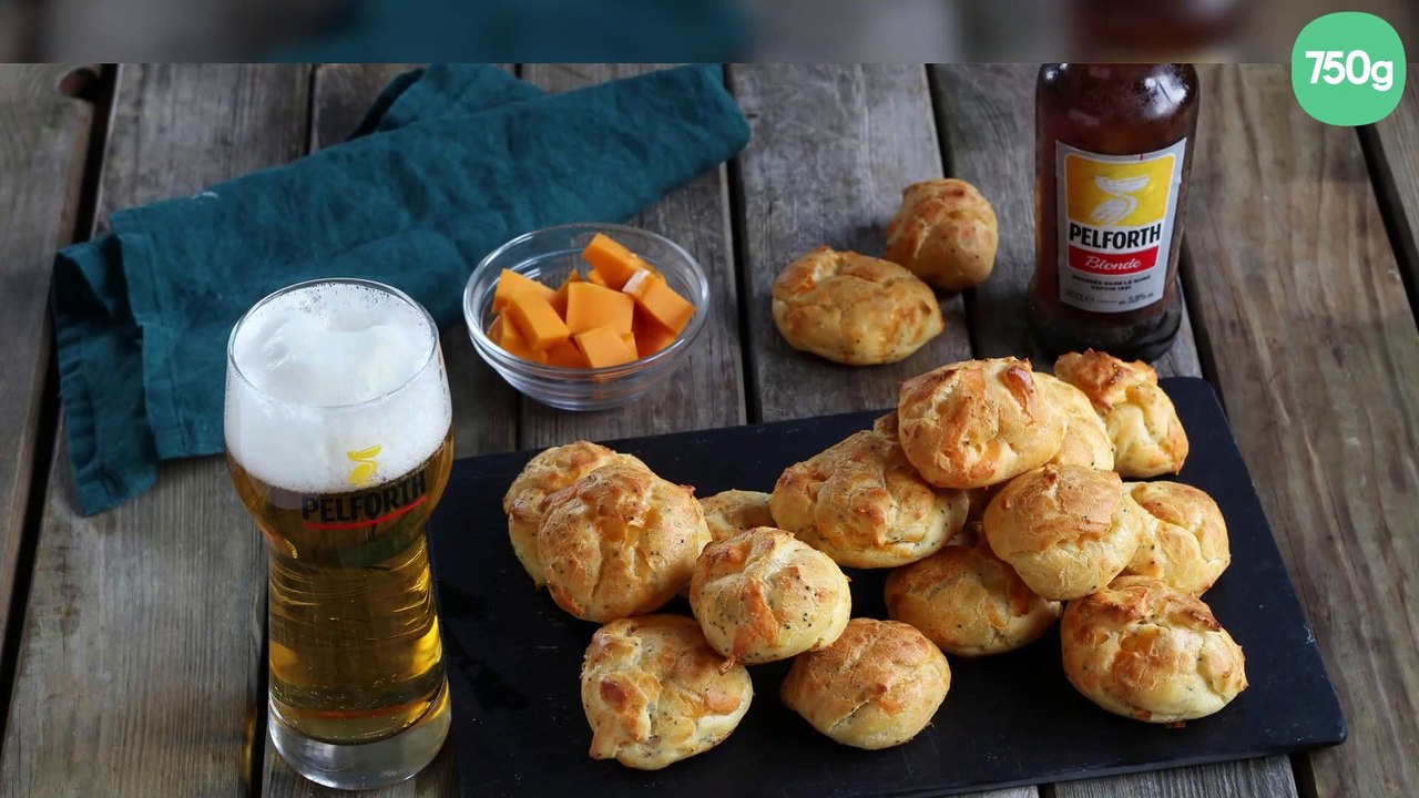 Gougères à la mimolette