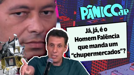 HOMEM FALÊNCIA, “CHUPERMERCADOS” E RODA DE APLAUSOS PRA POUSO NA LUA; SAMY DANA FOCA EM TUDO?
