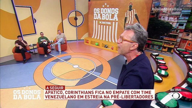 Neto detona Corinthians por atuação na estreia na Libertadores