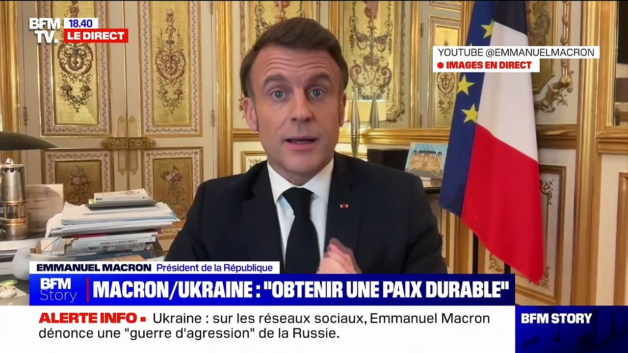 Guerre en Ukraine: pour Emmanuel Macron, la Russie "a mondialisé ce conflit" en envoyant des soldats nord-coréens se battre contre les forces ukrainiennes