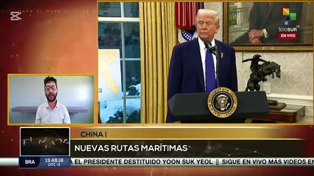 Sebastián Schulz - Experto en temas de China - El mapa 20-02-25