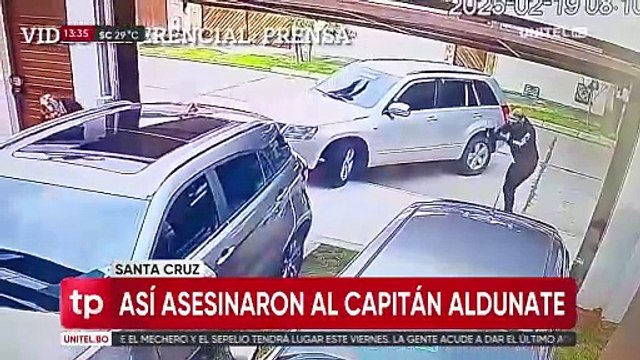 Asesinato: Video capta de cerca a sicarios que acribillaron al capital de la Policía