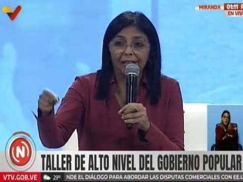 Vpdta. Delcy Rodríguez: La defensa de la Guayana Esequiba debe estar en la Reforma Constitucional
