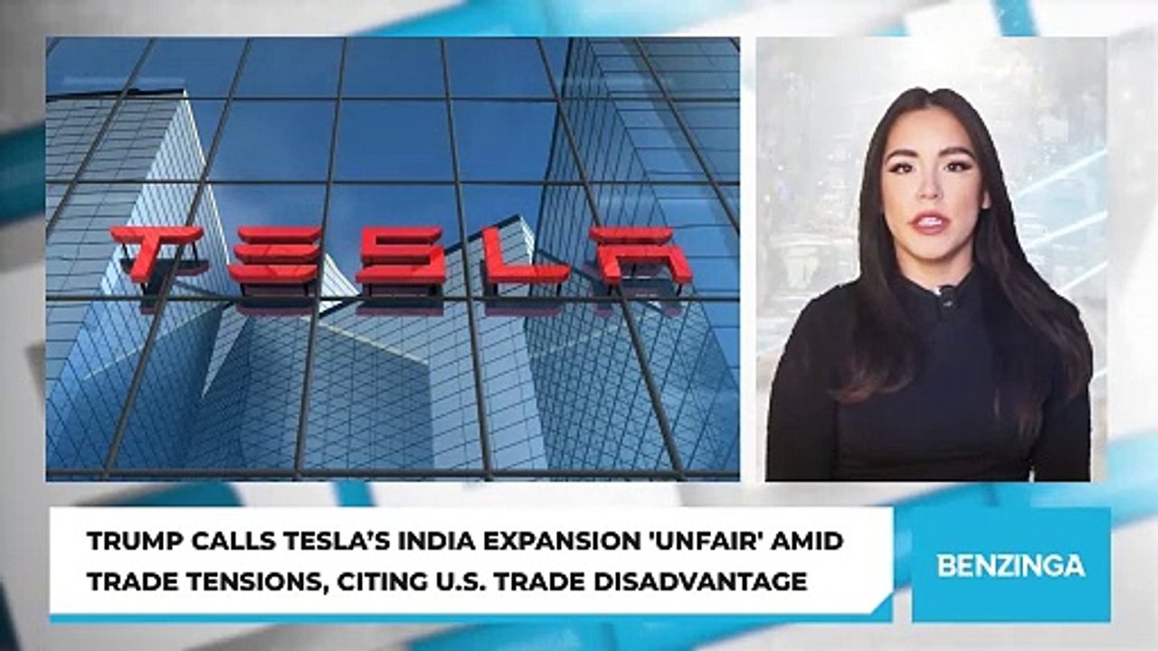 Trump Calls Tesla’s India Expansion 'Unfair' Amid Trade Tensions, Citing U.S. Trade Disadvantage
