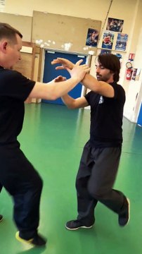 Souvenir Lat Sao libre de mes élèves Jérôme et Renaud exercice : travail en contrôle ! #wingchun #sifucarl #wingtsun #martialarts #kungfu