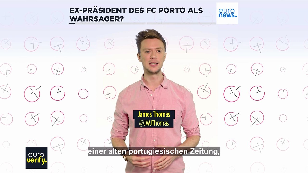 Hat der Ex-Präsident des FC Porto am Tag seiner Beerdigung ein Erdbeben vorhergesagt?