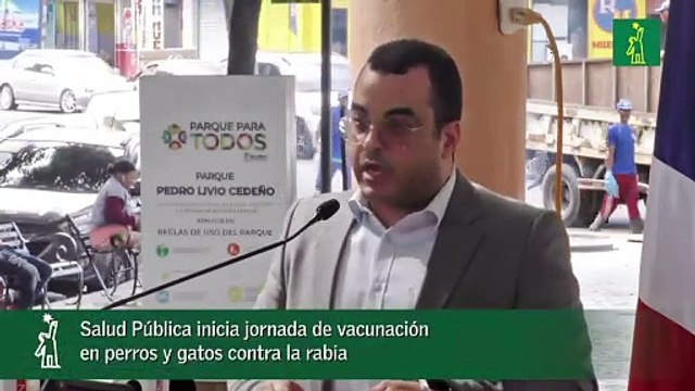 Salud Pública inicia jornada de vacunación en perros y gatos contra la rabia