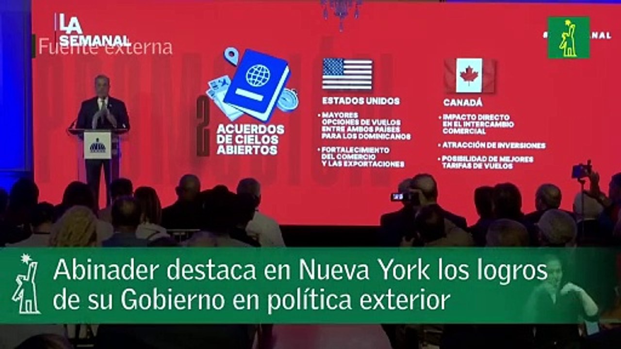 Abinader destaca en Nueva York los logros de su Gobierno en política exterior.mp4