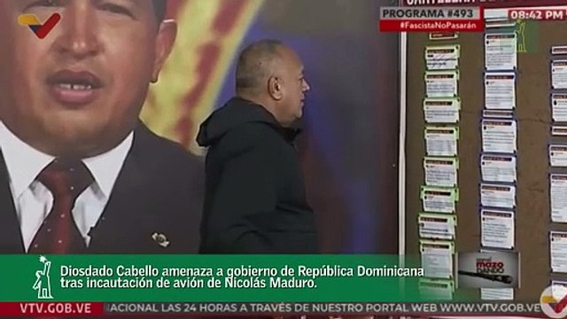 Diosdado Cabello amenaza a gobierno de República Dominicana