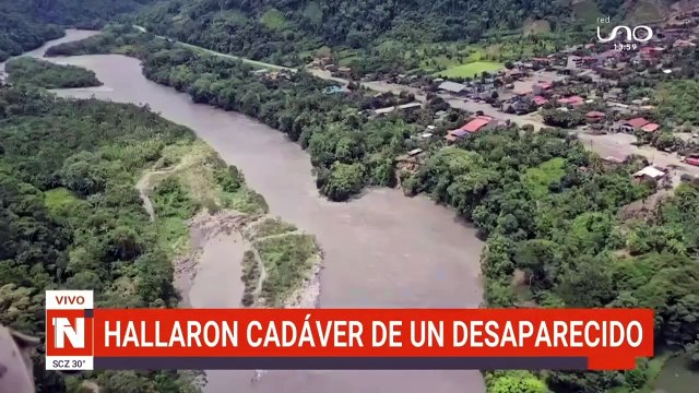 ¡Fue arrastrado por el río! Encuentran el cuerpo de Reynaldo Pérez Flores en Villa Tunari