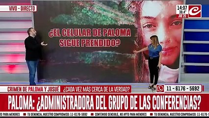 Crimen de Paloma y Josué: ¿Por qué el celular de la menor sigue prendido?