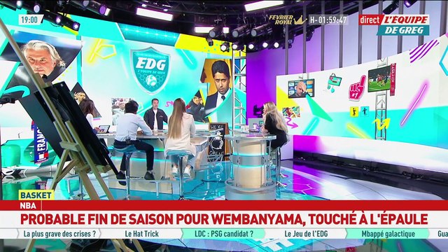 Wembanyama devrait manquer la fin de saison régulière - Basket - NBA - Spurs