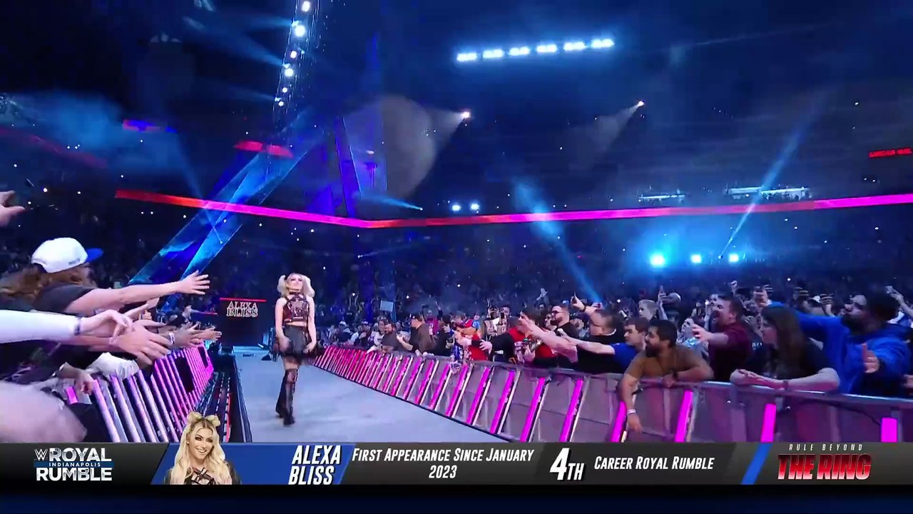 Alexa Bliss is BACK with first appearance since 2023- Royal Rumble 2025 highlights