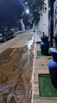 Vazamentos causam transtornos a moradores da Chácara 213, em Vicente Pires