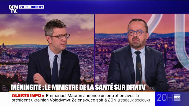 Méningite: Nous allons organiser, avec l'Éducation nationale, un rattrapage de vaccination dans les collèges , annonce Yannick Neuder, ministre de la Santé
