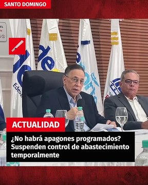 ¿No habrá apagones programados? Suspenden control de abastecimiento temporalmente