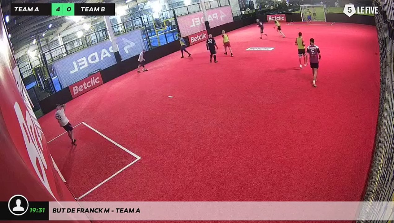 But de Franck M - Team A