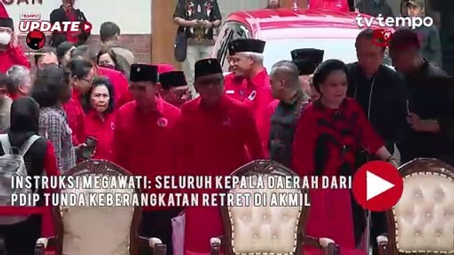 Megawati Instruksikan Seluruh Kepala Daerah dari PDIP Tunda Keberangkatan Retret di Akmil