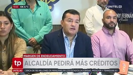 Tras aprobación de crédito millonario, Jhonny Fernández dice tener espalda para endeudarse Bs 1.500 millones más