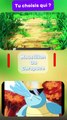 Choisis ton Pokémon favori entre Moustillon et Carapuce