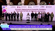 Clara Brugada informa sobre estrategia contra el robo de vehículos y autopartes