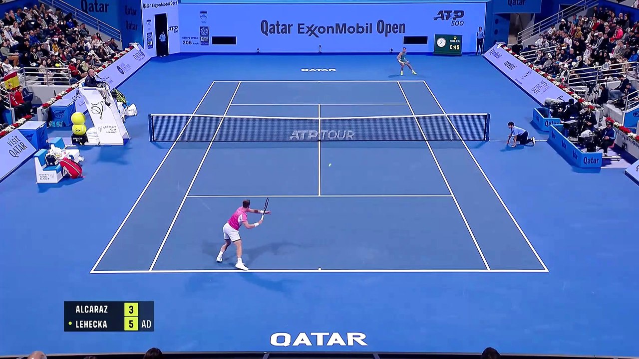 Alcaraz suffers surprise exit in Doha