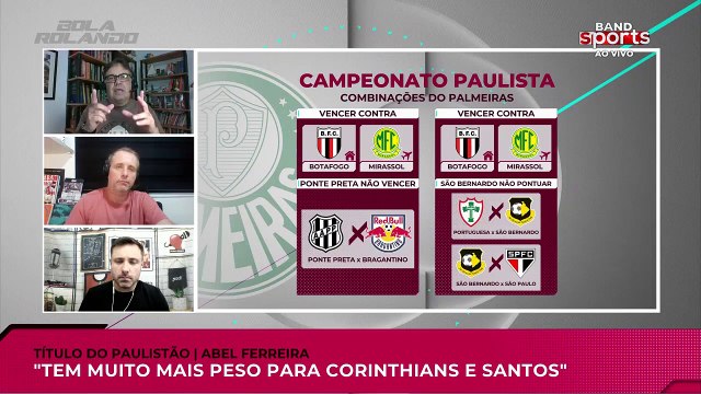 FICAR NA PRIMEIRA FASE DO PAULISTA SERÁ UM VEXAME , AFIRMA IVAN DRAGO SOBRE POSSÍVEL ELIMINAÇÃO DO PALMEIRAS